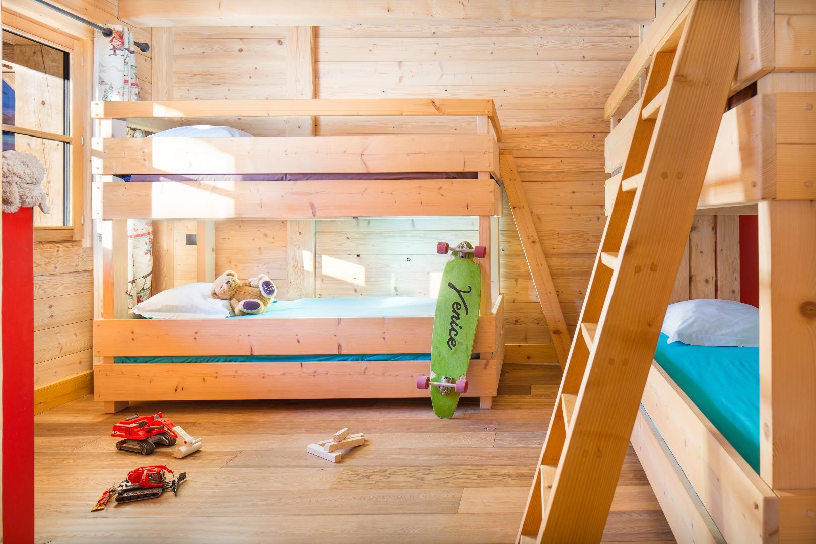 Chambre enfants à 5 lits