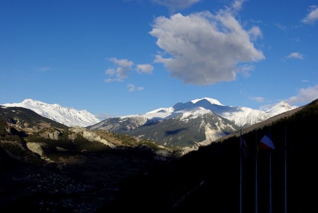 Vue depuis le balcon