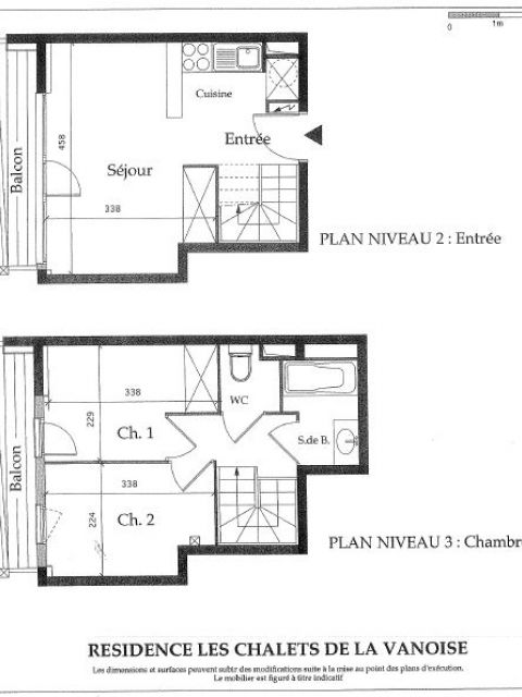 Plan de l'appartement