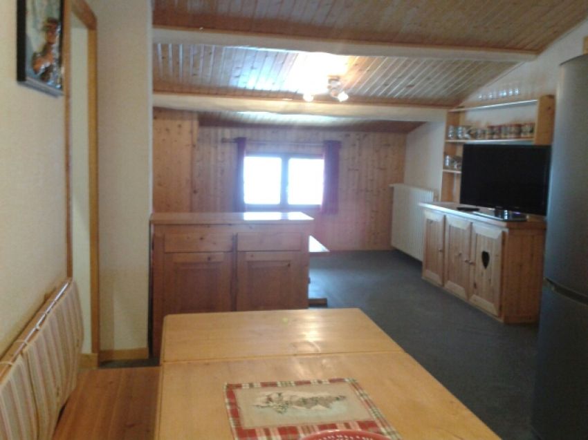  SALON,  CLIC CLAC 
 GRANDE TELE ECRAN PLAT
BUFFET ET TABLE BASSE
VUE SUR LES PISTES
