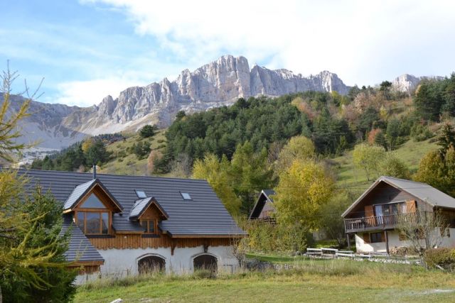 la vue incroyable depuis le gite