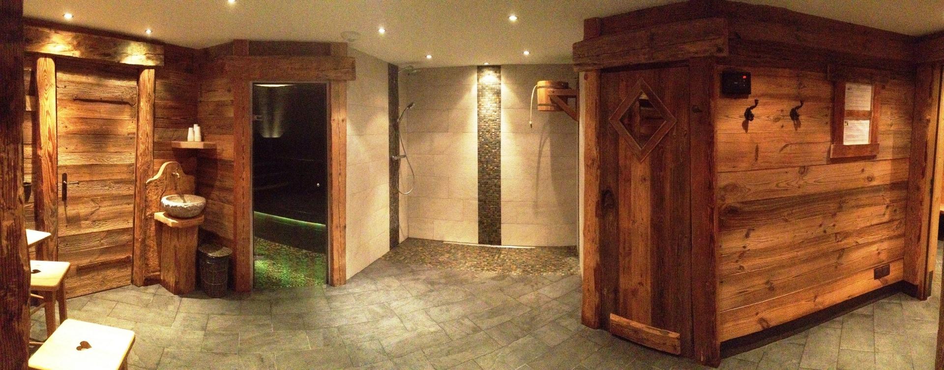 espace détente: sauna/hammam