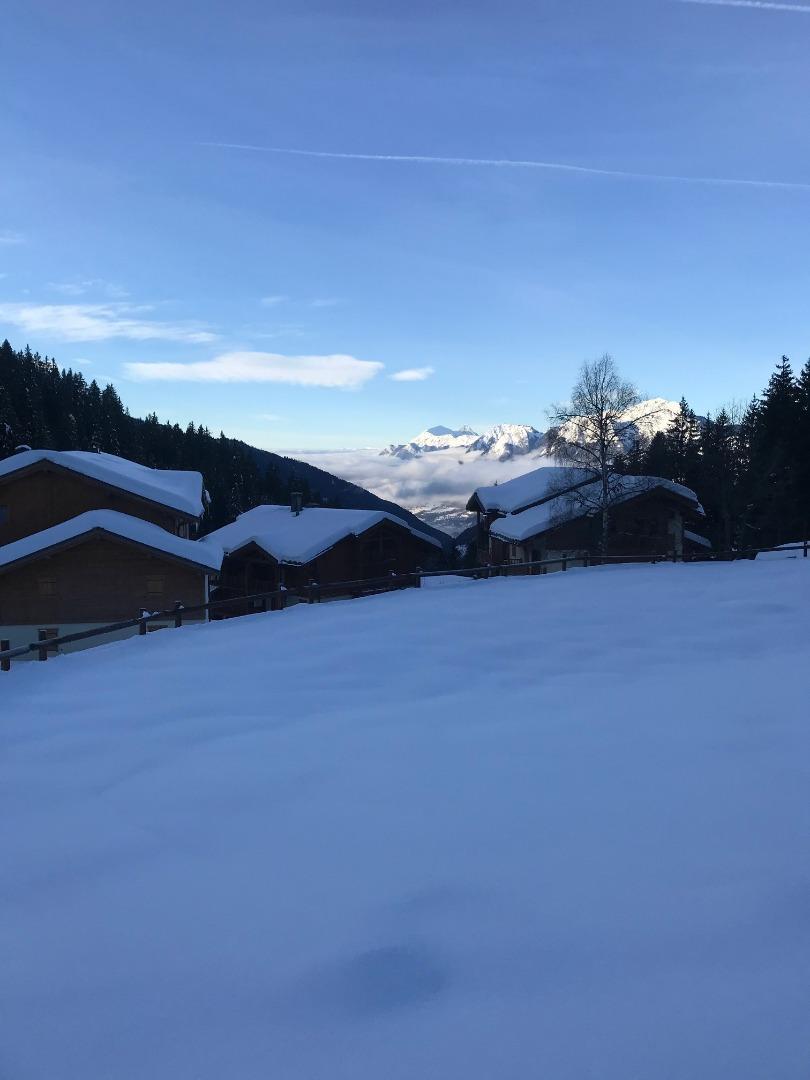 Vue du haut de la résidence
