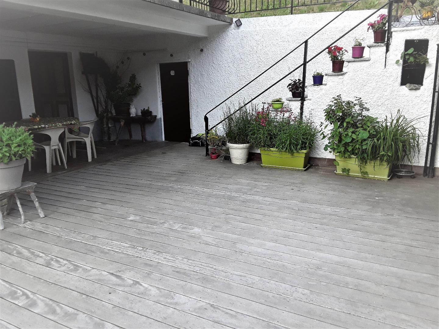 terrasse côté sud