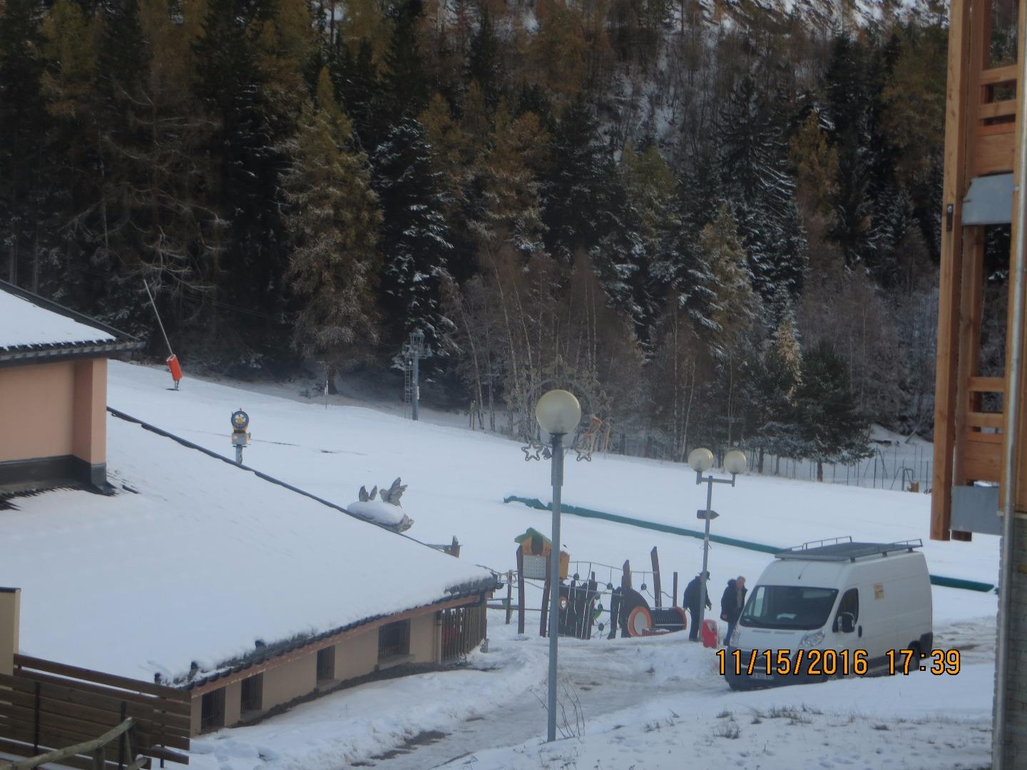 vue du balcon le jardin des neiges
