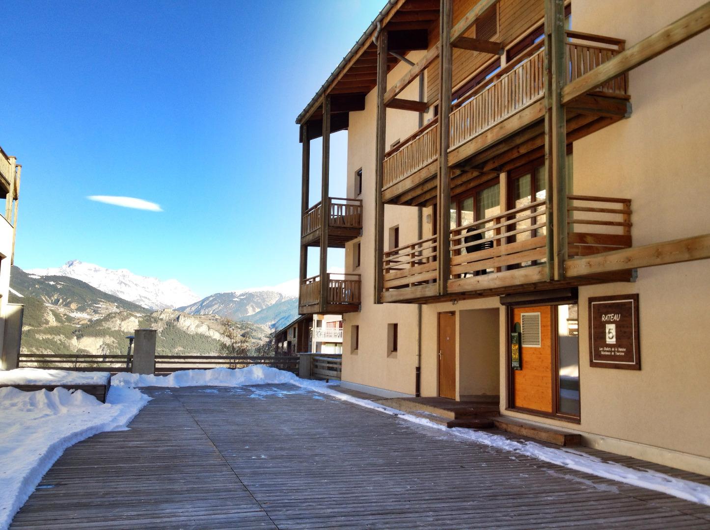 Entrée de la résidence