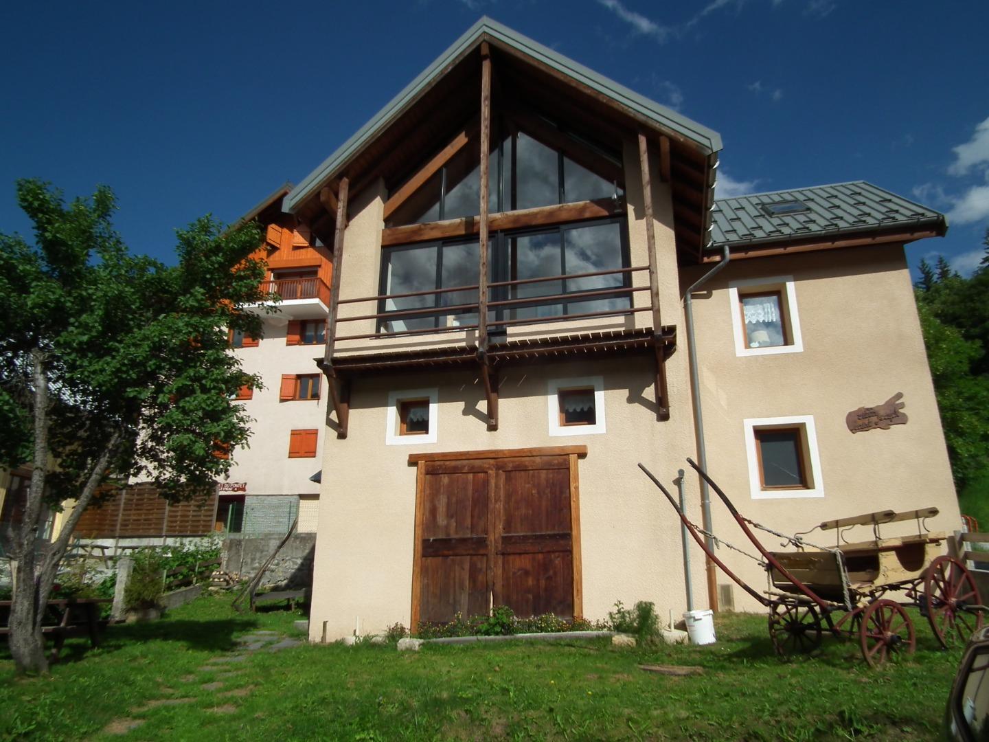 Villa indivuelle située au centre de Valloire, au pied des pistes.
