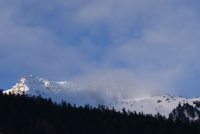 vue depuis le chalet.
