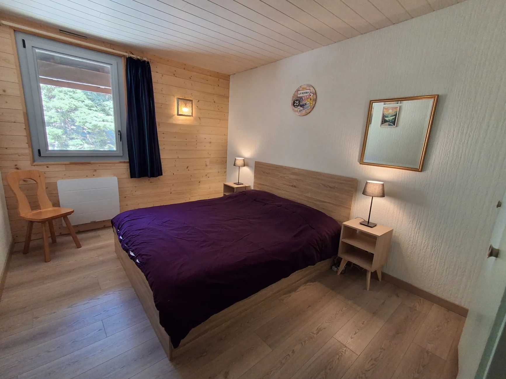 Chambre 1 avec lit 160*200