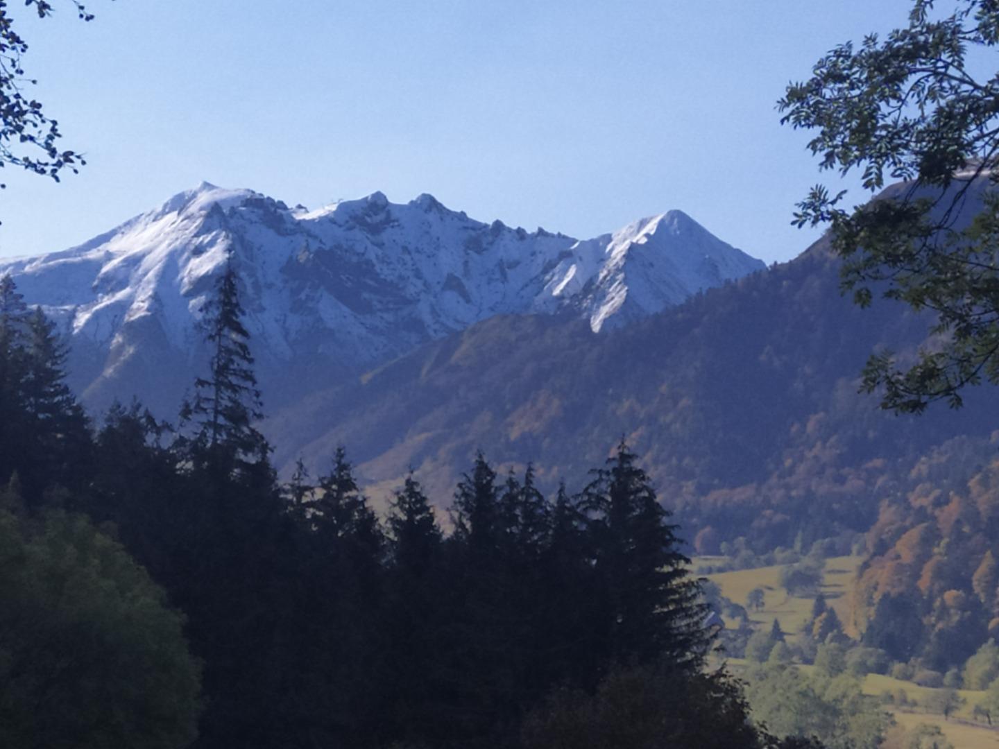 Vue Sancy en Automne