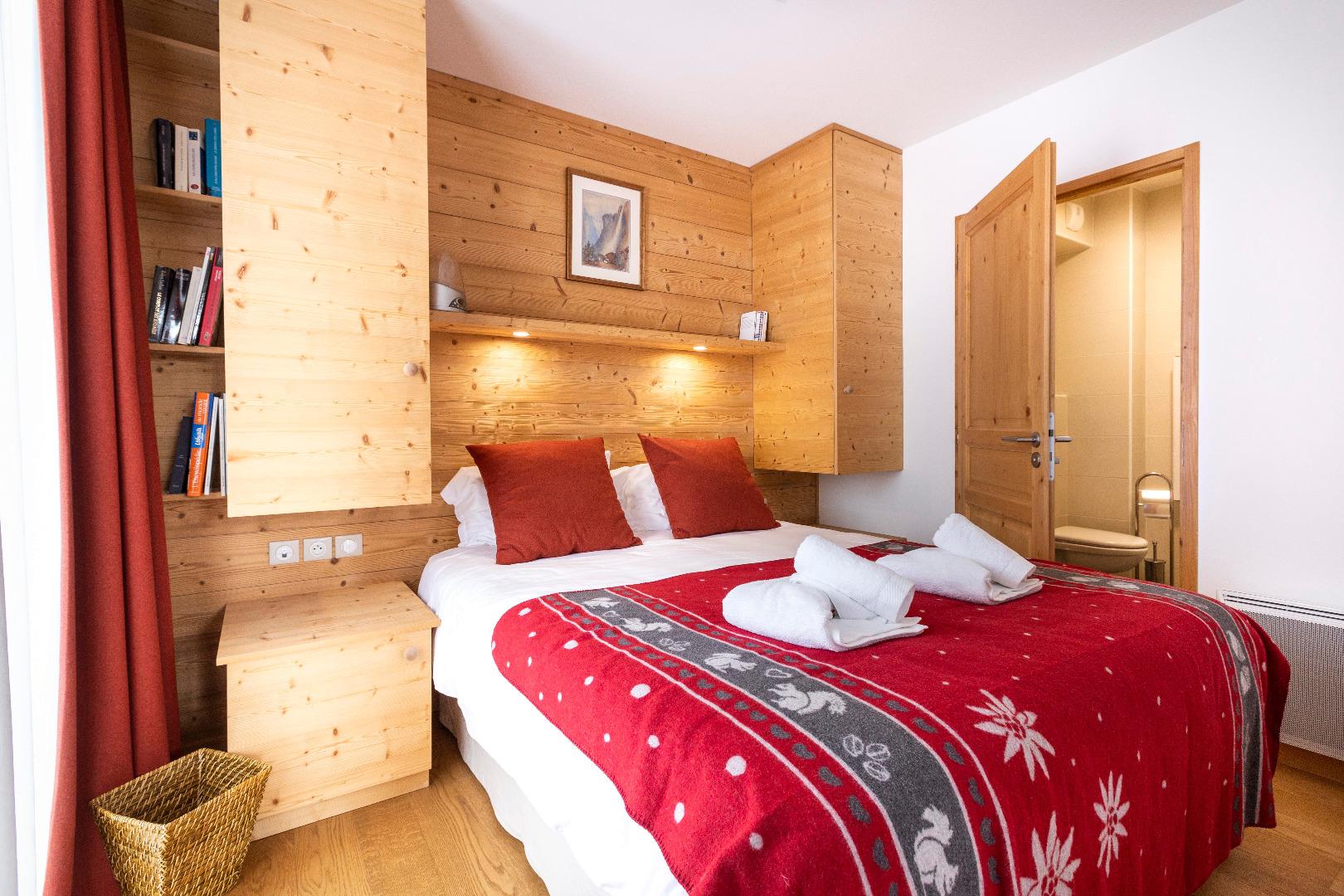 Chambre double avec sdb privative et accès terrasse