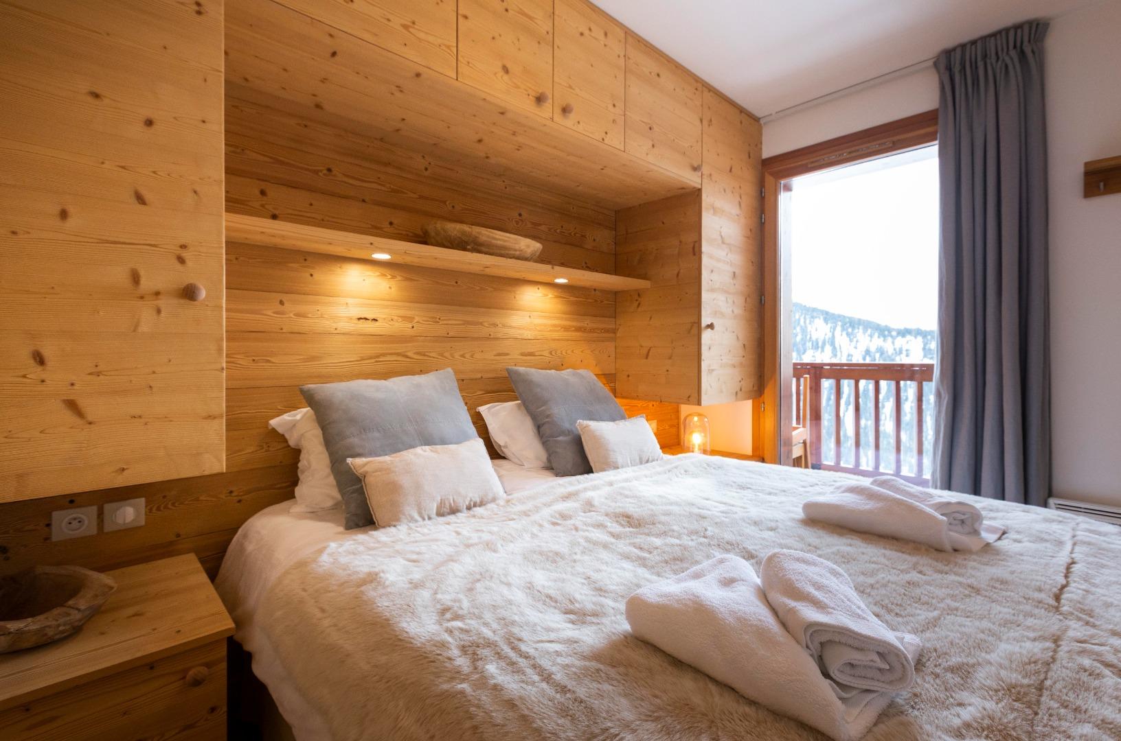 Toutes les chambres avec vue sur la Tarentaise ou le vieux village et les montagnes