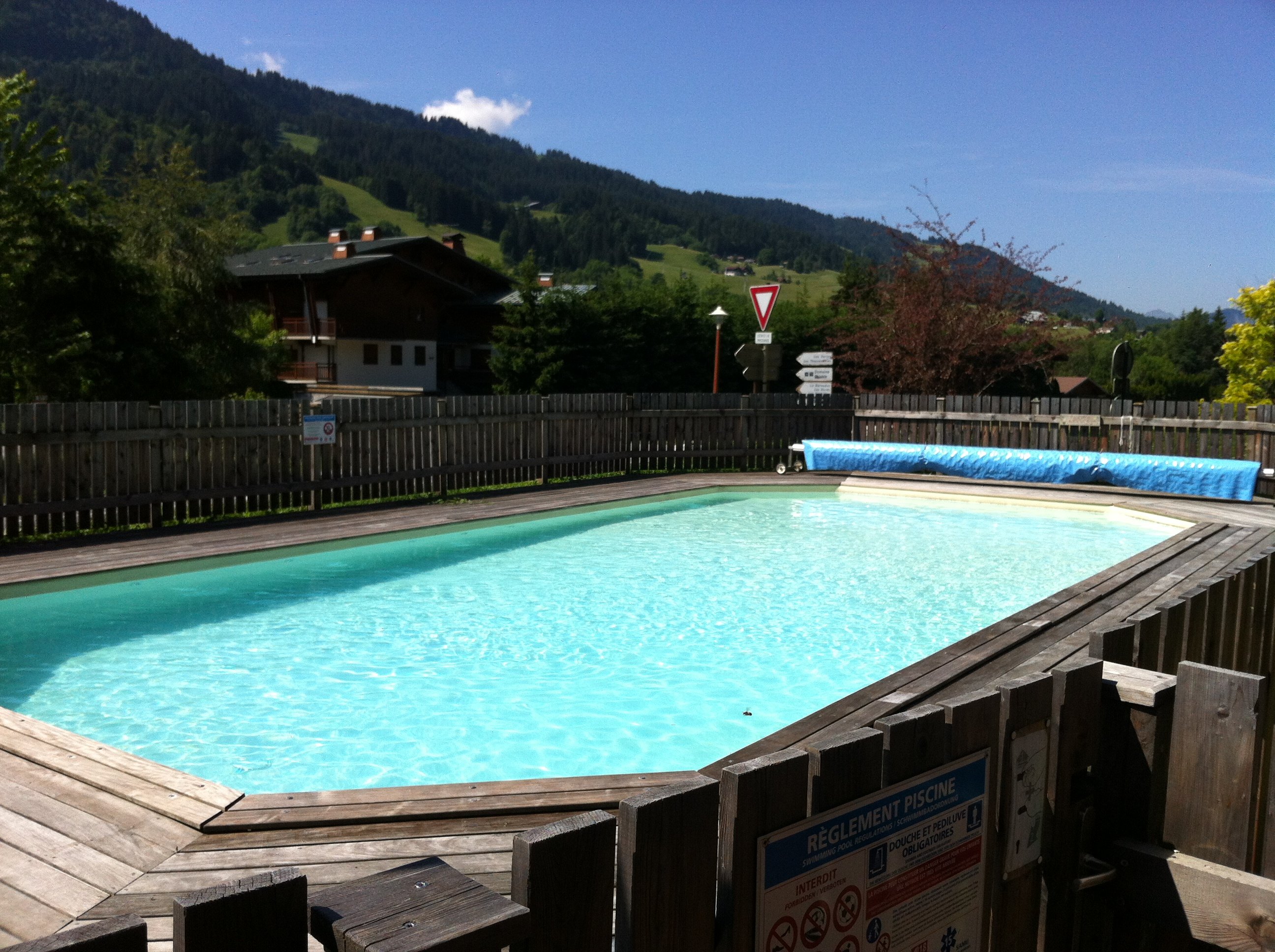 Piscine chauffée