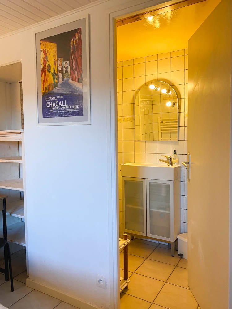 Douche privative chambre 1
