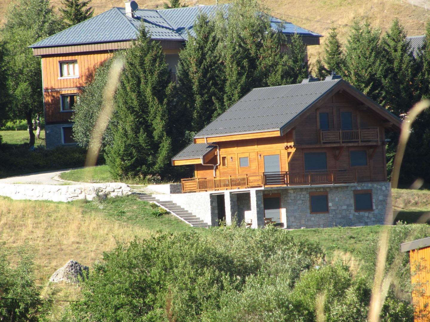 Le chalet en été