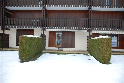 La terrasse en hiver