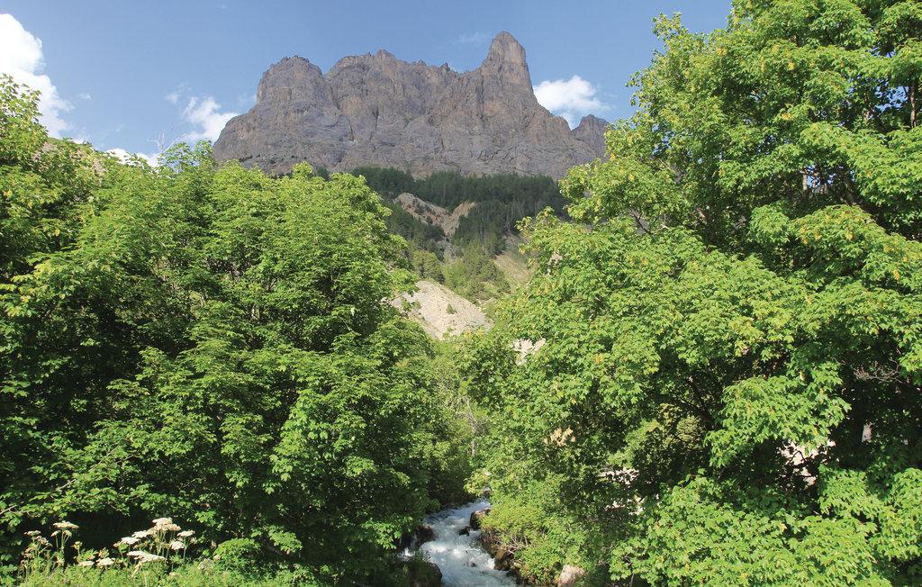 aiguillette du Lauzet .  vue depuis la terrasse 