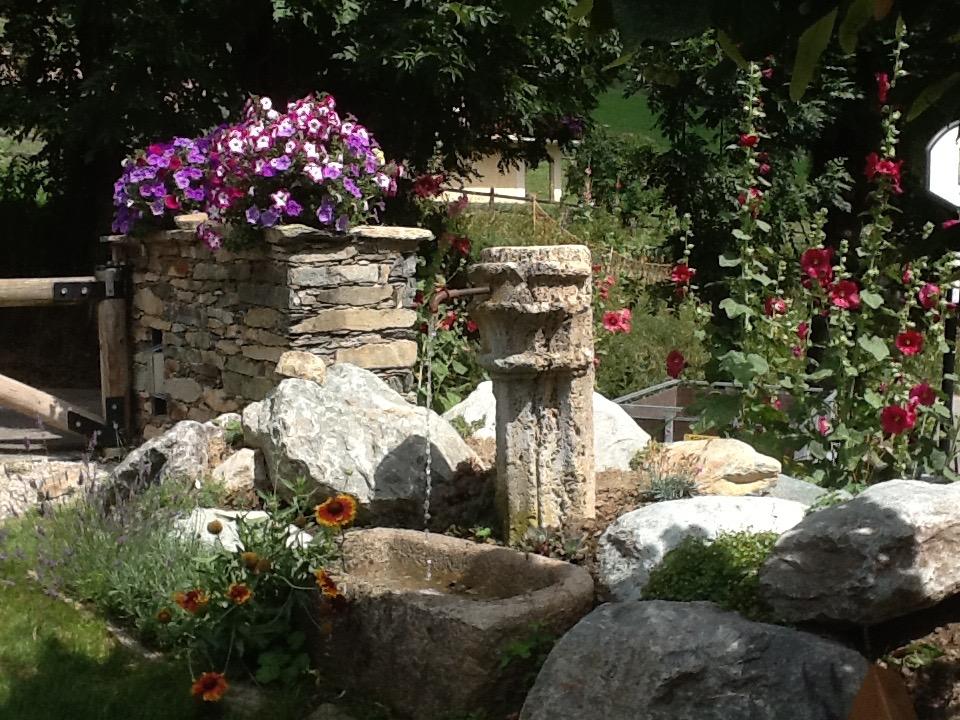 un coin de fraicheur dans le jardin