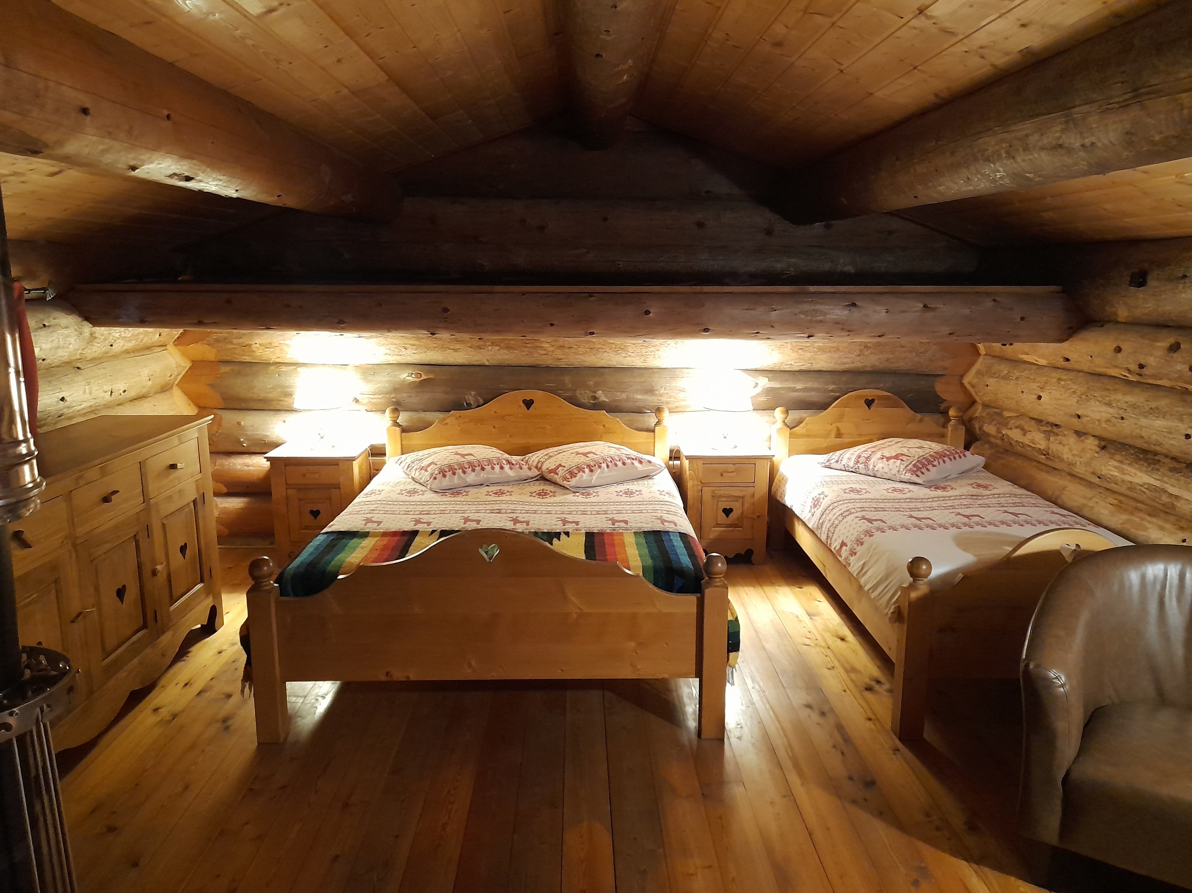 Intérieur du chalet