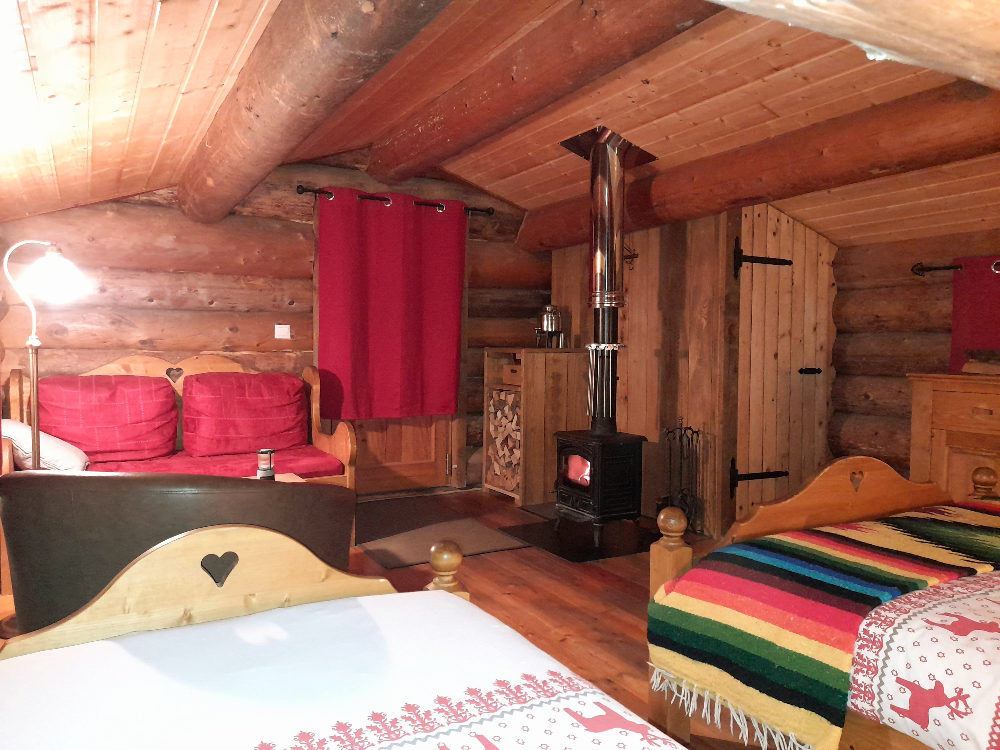 Intérieur du chalet