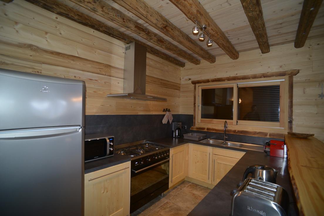 cuisine chalet étoile polaire 
montagne le corbier les sybelles savoie alpes