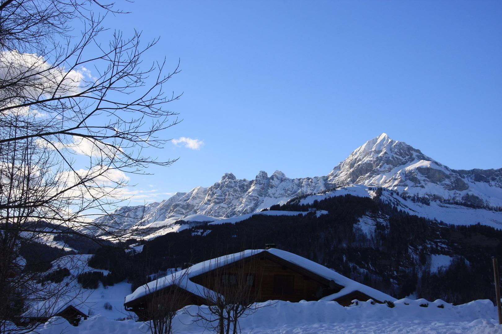 Chalets  près de la résidence 