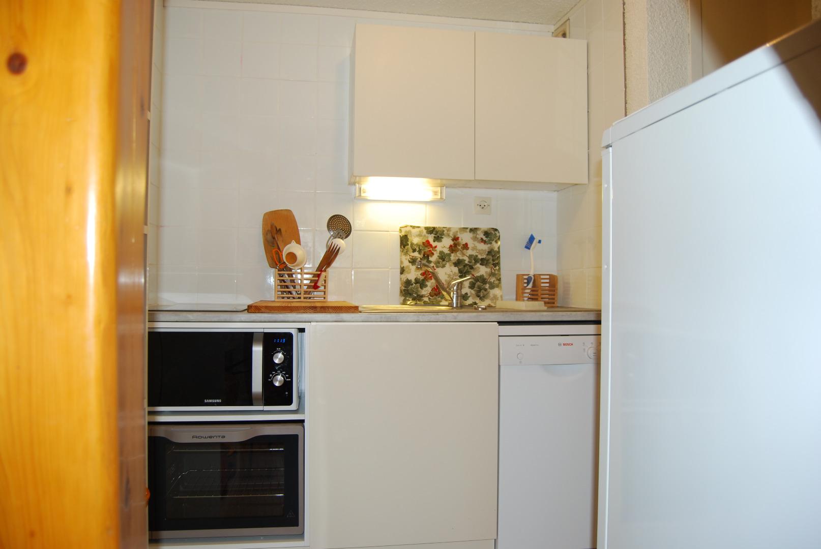 La kitchenette équipée
