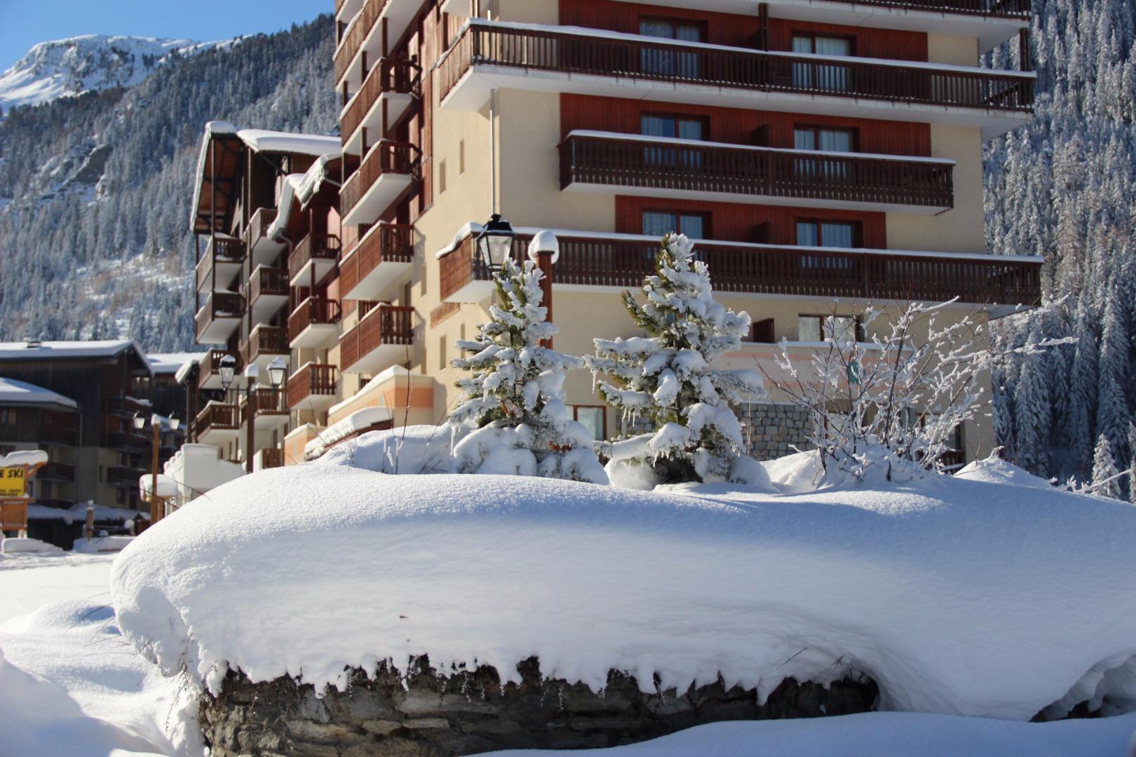 Résidence Grand Argentier au centre de la station de Valfréjus