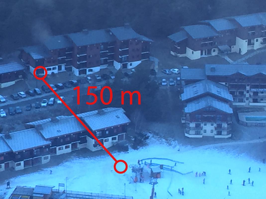 Pas loin des pistes.