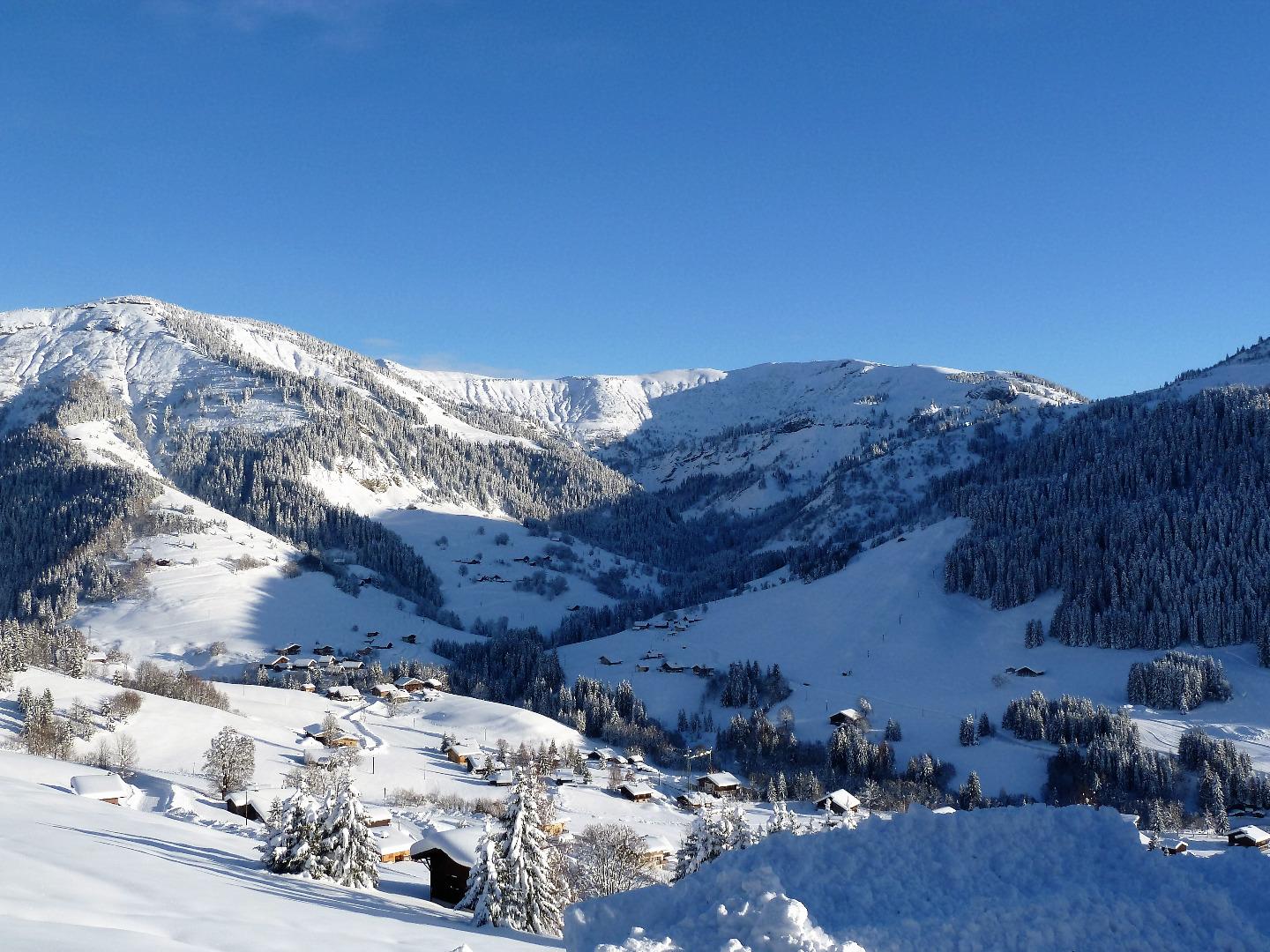 vue du balcon