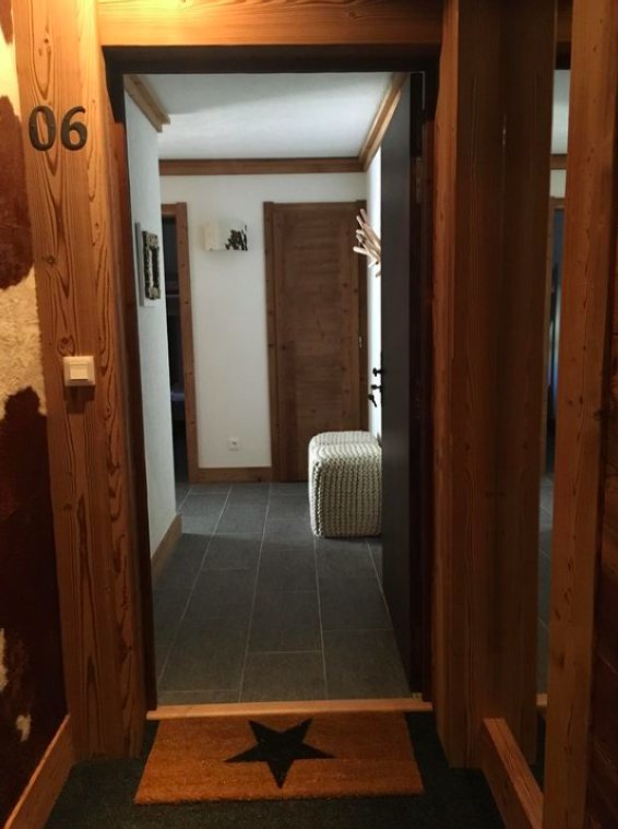 Depuis le palier.