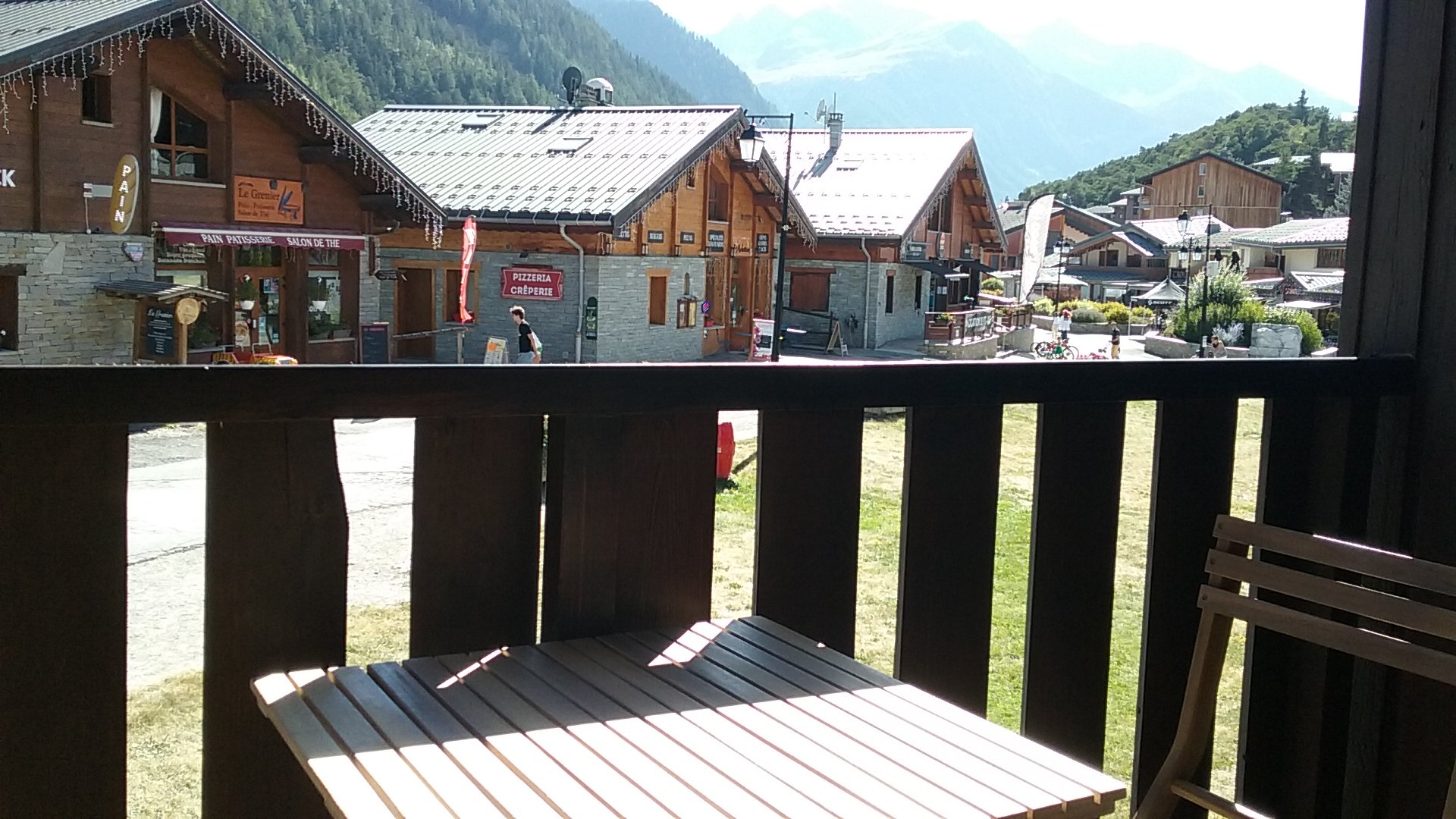 Vue du balcon
