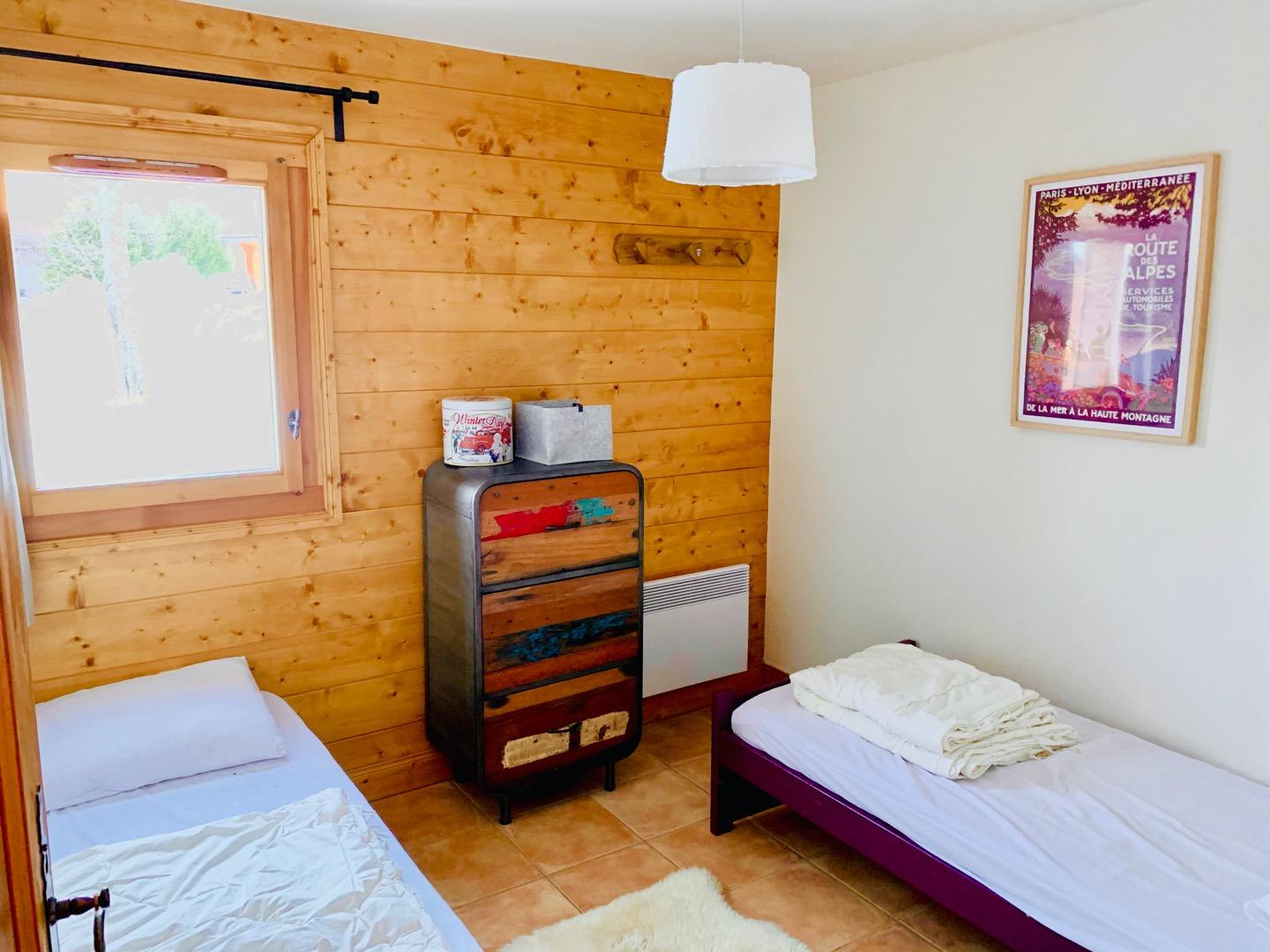 chambre 2 avec lits jumeaux accolables