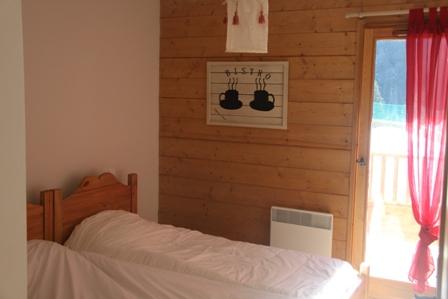 chambre 2 lits simples + balcon