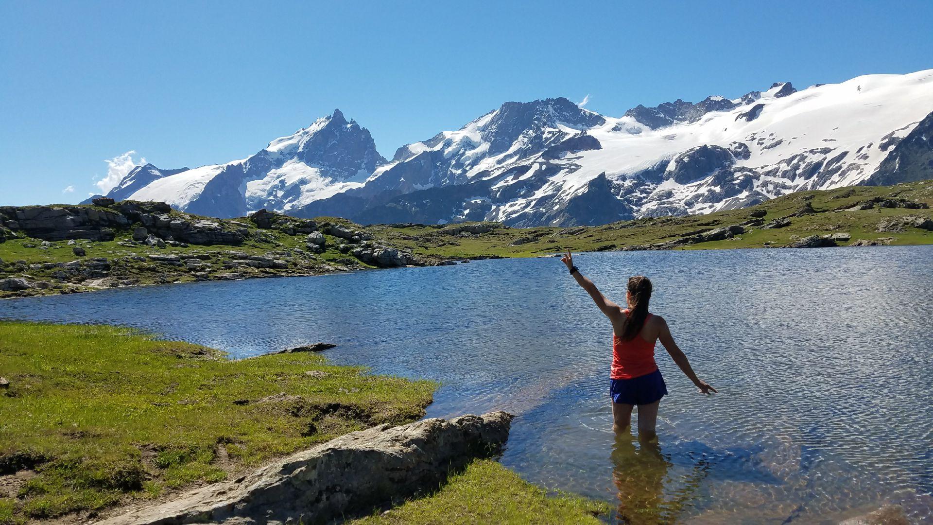 Alentours du chalet l'été
