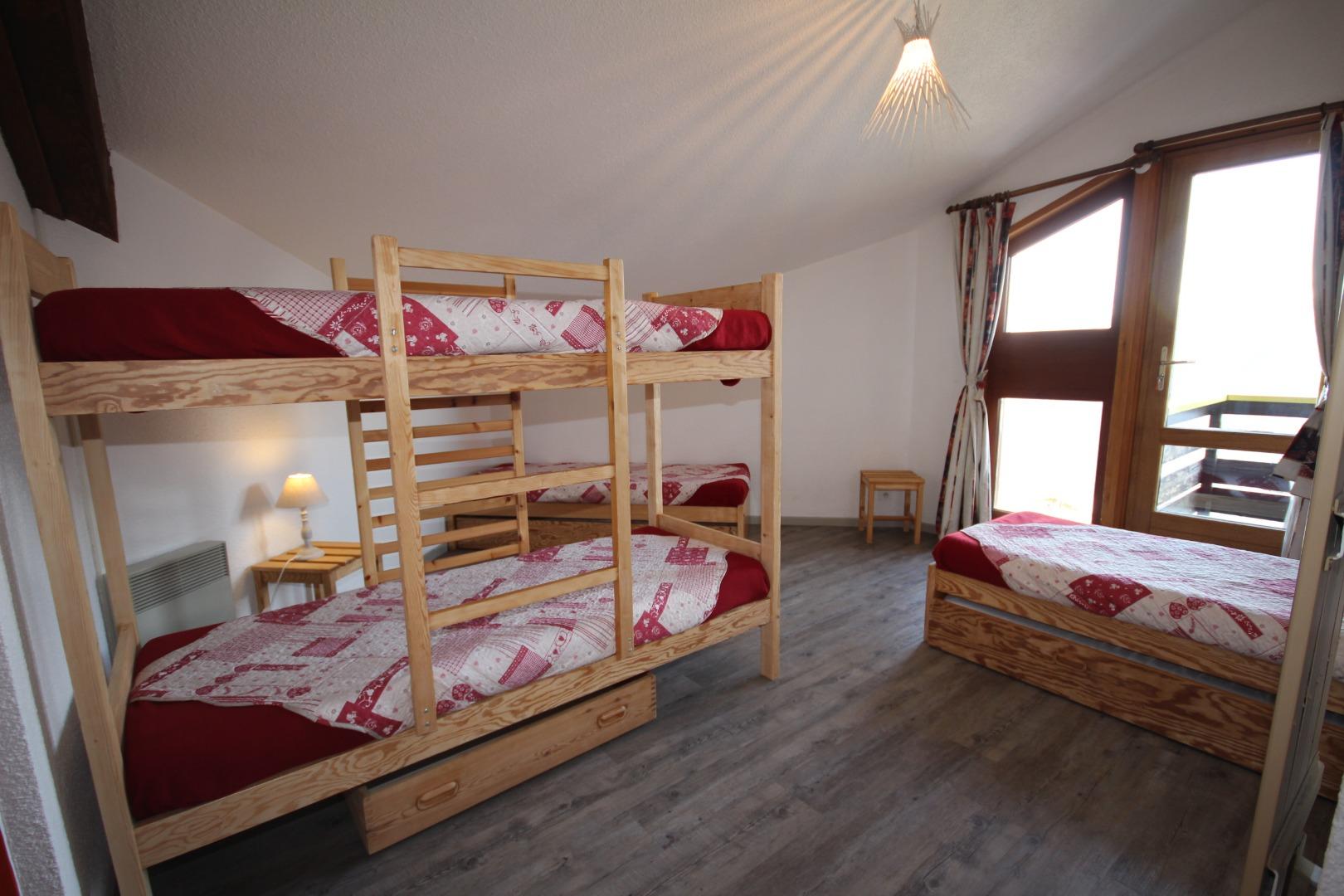 grande chambre plein sud