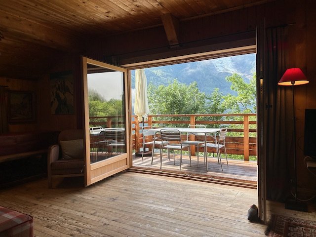 Le balcon vu du salon