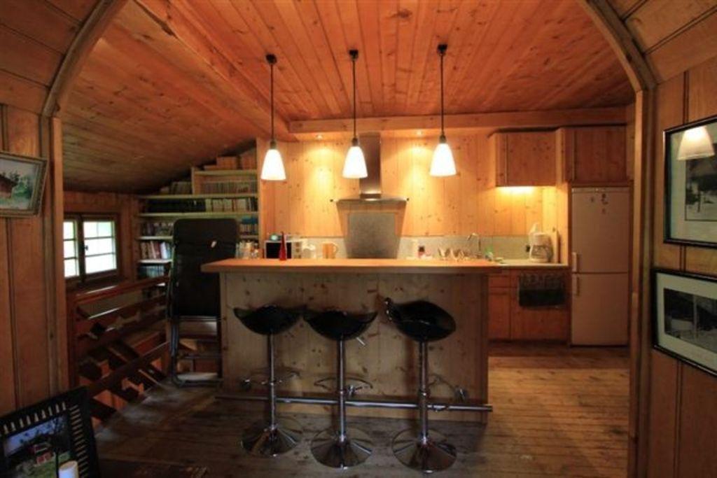 le bar et la cuisine