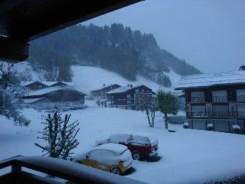 Première neige Octobre 2018