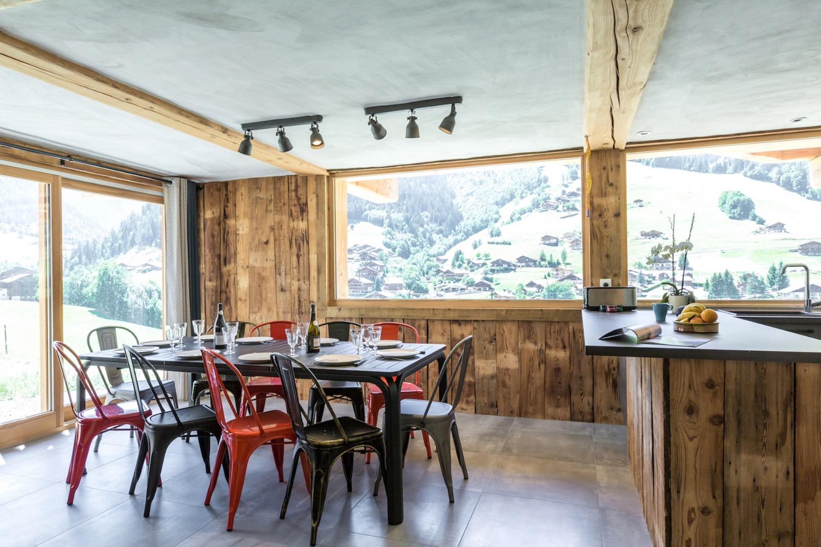 La Pierra Menta, appartement AVEC SAUNA et VUE IMPRENABLE SUR LES MONTAGNES