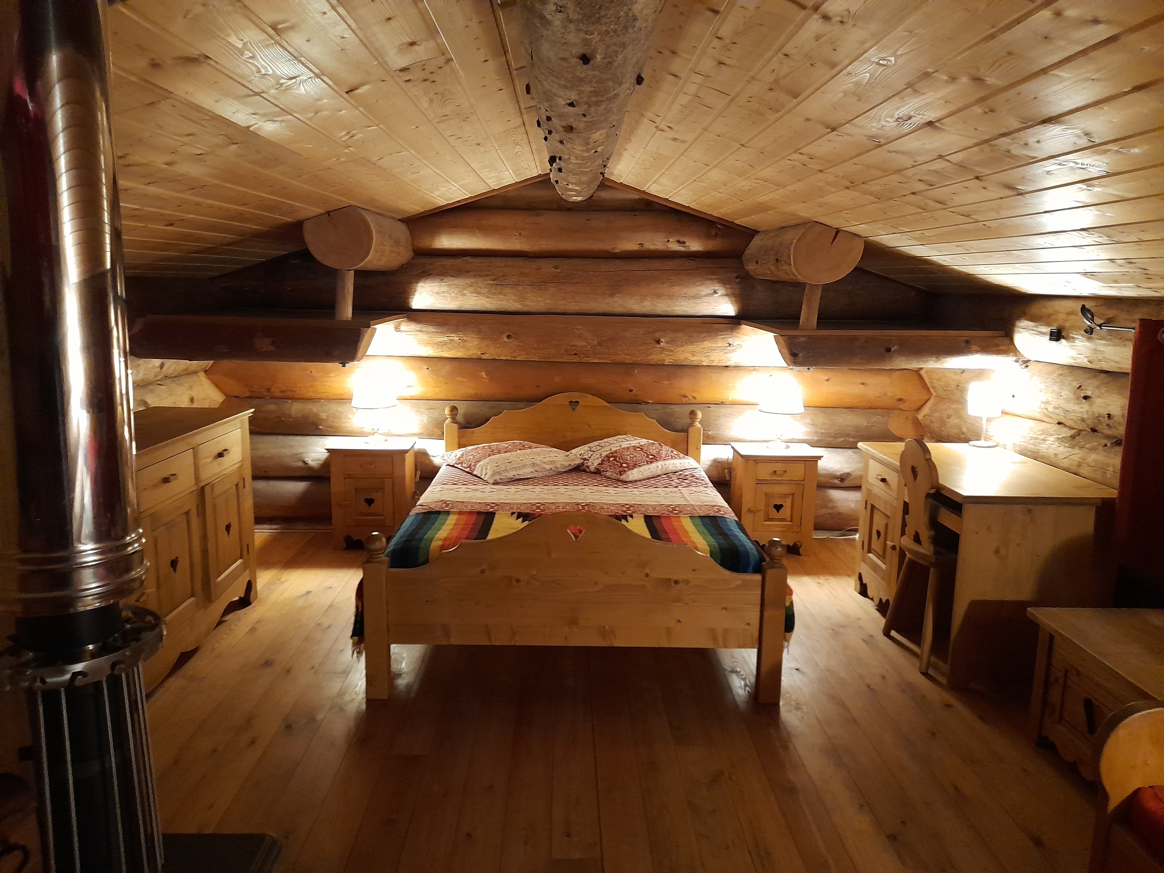 Intérieur du chalet