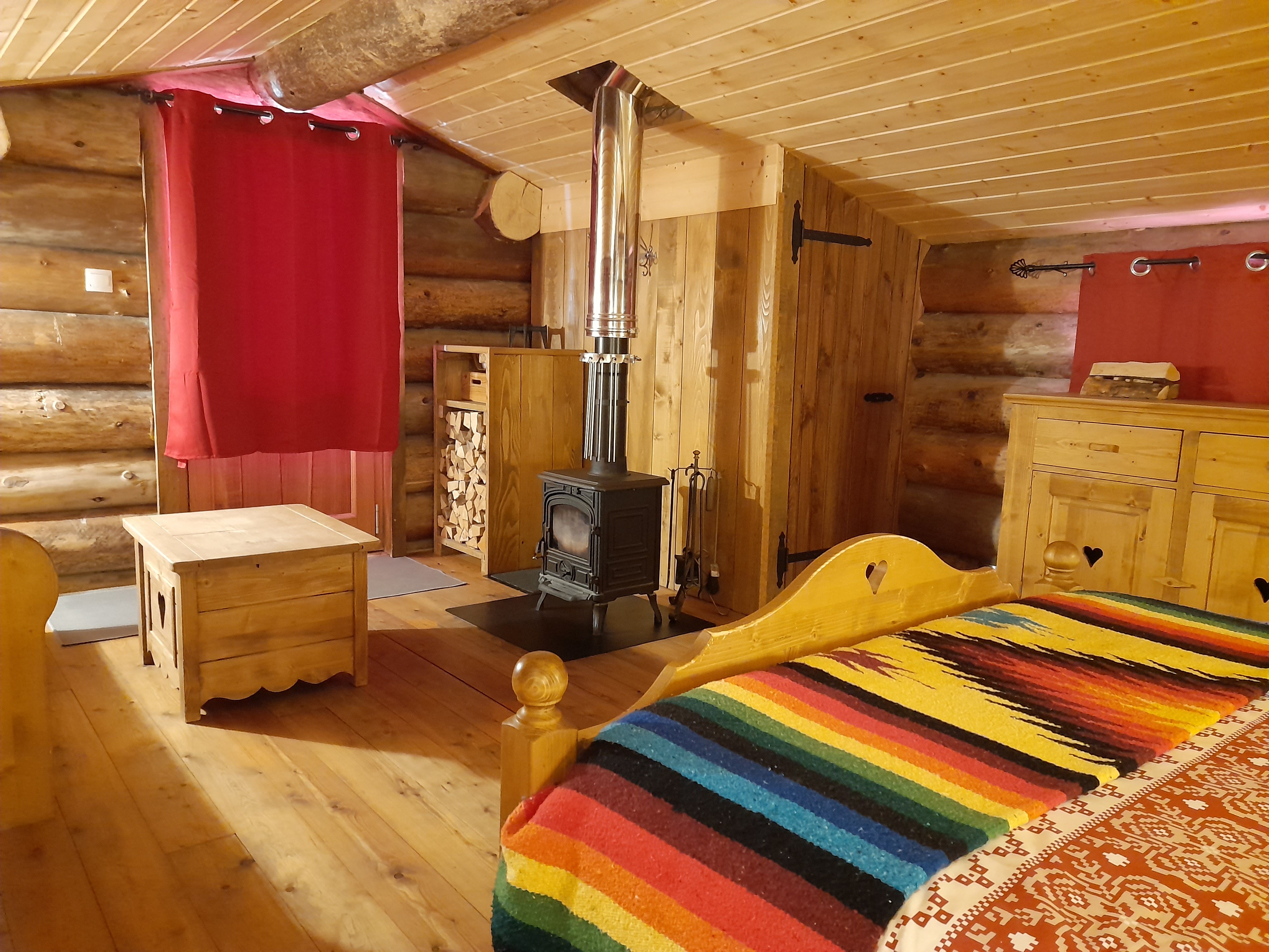 Intérieur du chalet