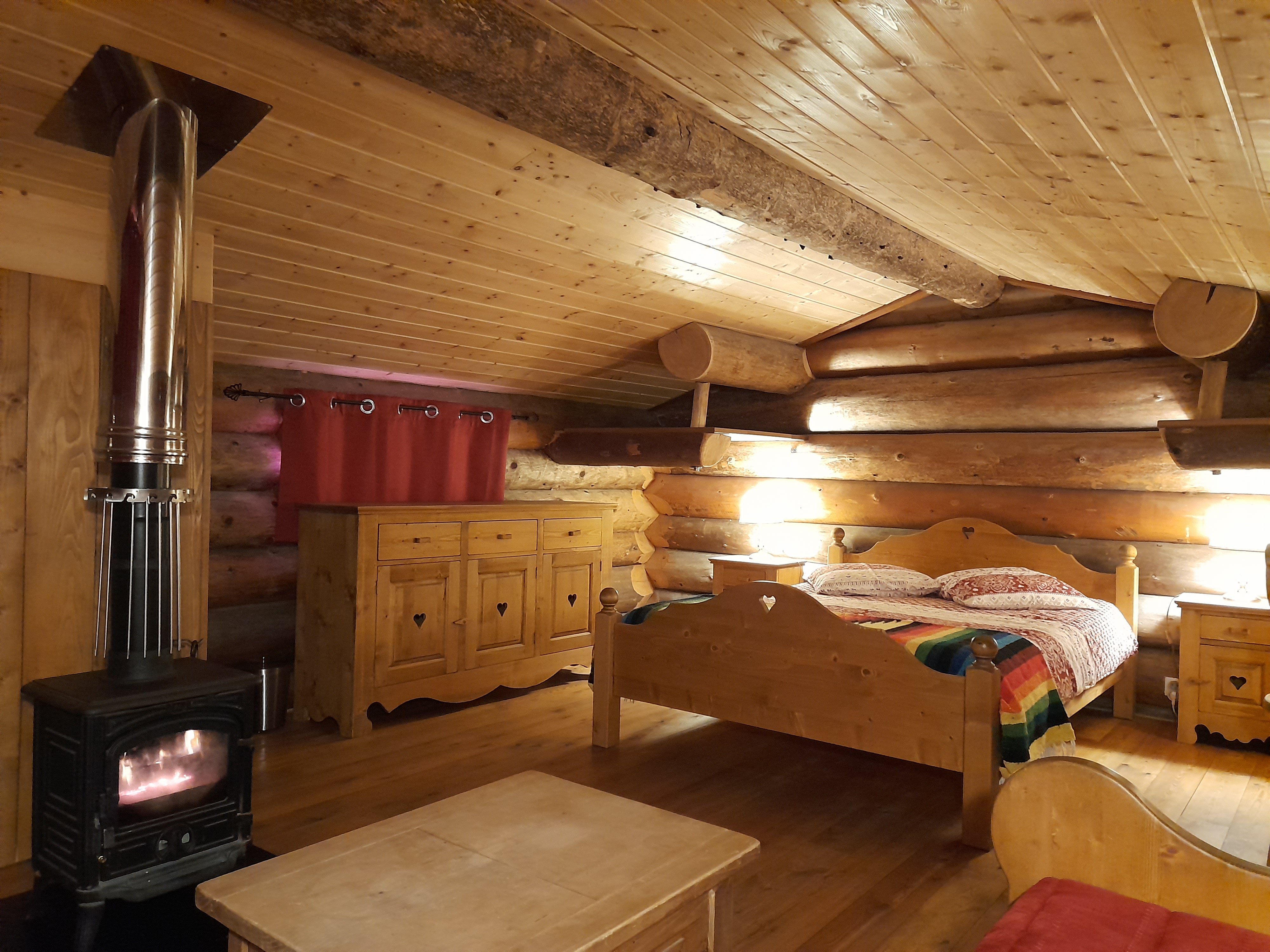 Intérieur du chalet