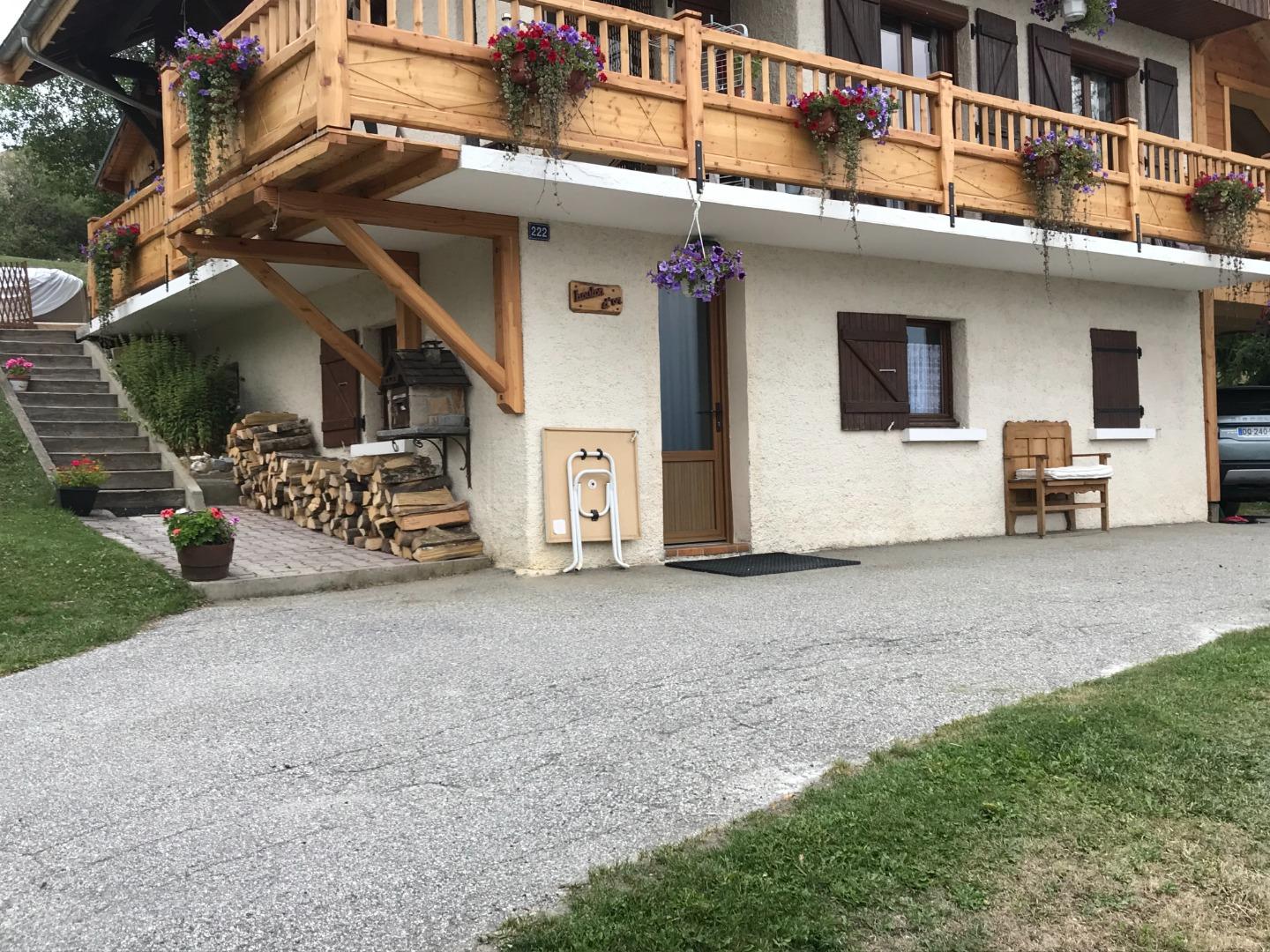 Appartement au rez-de-chaussée 