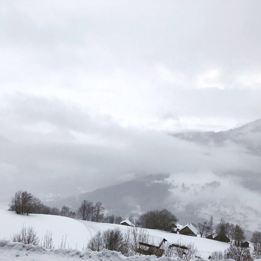 Vue balcon Hiver