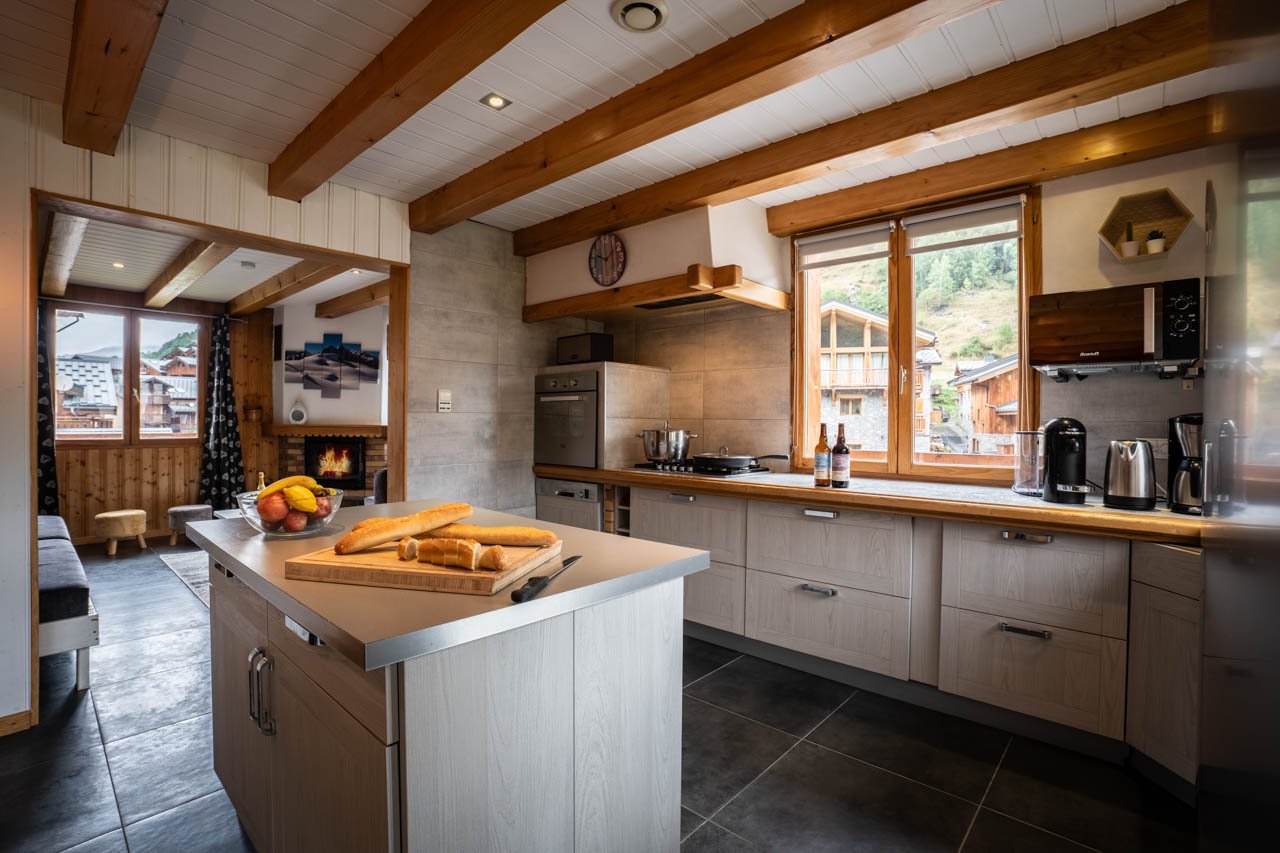 Chalet Snow Valley - cuisine ouverte