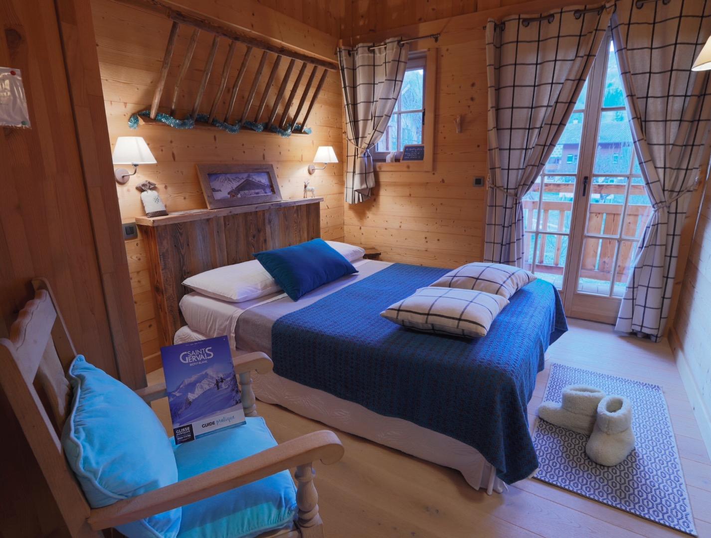 Chambre parentale avec balcon plein sud 