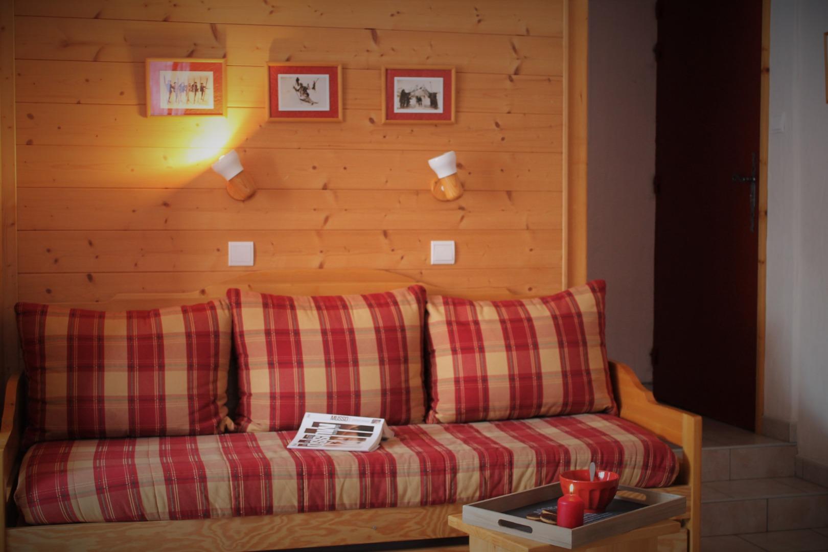 2 couchages coin salon