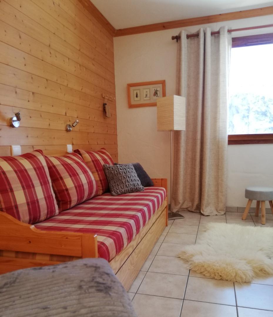 Appartement cosy et chaleureux : coin TV, vue sur montagnes