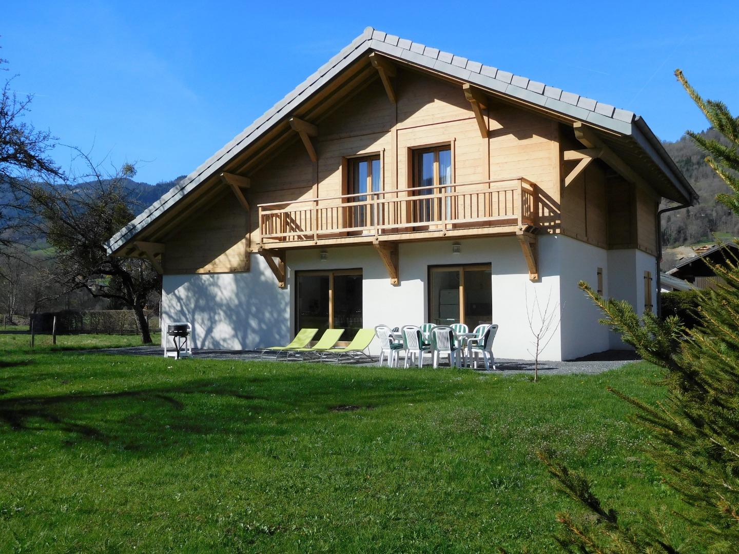 Le chalet en été